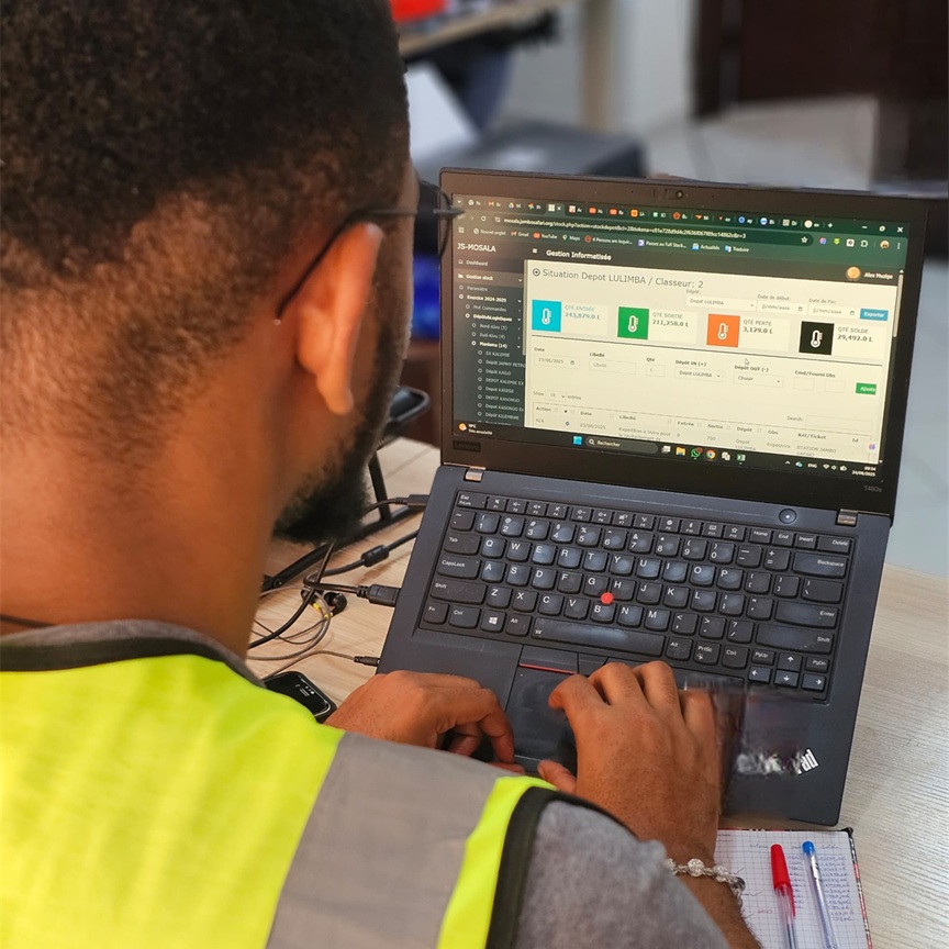 Monitoring & Reporting de la Consommation et du Ravitaillement